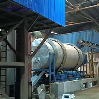 Séchoir à sable industriel à triple tambour en acier inoxydable, contrôlé par PLC, capacité 30-60tph, système à engrenages pour le sable de rivière et de mer dans l'exploitation minière