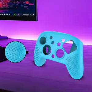 Funda protectora de silicona para <span class=keywords><strong>Nintendo</strong></span> para Switch <span class=keywords><strong>2</strong></span> <span class=keywords><strong>Pro</strong></span> Controller, funda de vinilo mejorada para Gamepad para compatibilidad con PC - Product Image 3