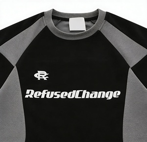 Camisetas de fútbol personalizadas al por mayor, camisetas de moda urbana, camisetas de malla para hombre, conjuntos de camisetas de fútbol para niños - Product Image 1