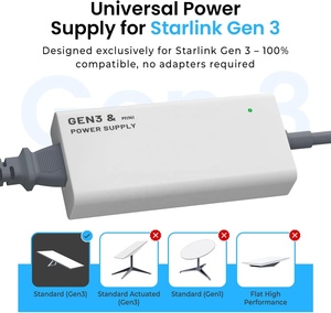 Adattatore di Alimentazione Sostitutivo per Starlink Gen 3 V3, Caricabatterie 144W 48V 3A da AC <span class=keywords><strong>a</strong></span> DC per Starlink Gen3 Mini V4 - Product Image 5