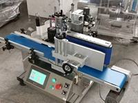 SY-150 automatique ronde en aluminium en plastique boisson alimentaire bidon bouteille étiqueteuse