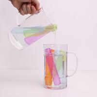 Glaçons en plastique Bâtons de glace de refroidissement réutilisables Bouteille d'eau congelable colorée Tiges de refroidissement pour boissons Bâtons de glaçons réutilisables