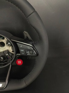 พวงมาลัยสไตล์ R-Line สำหรับ Audi A3 A4 A5 A6 S3 <span class=keywords><strong>S4</strong></span> S5 Q3 Q5 Q7 TT B9 8V <span class=keywords><strong>8W</strong></span> - Product Image 6