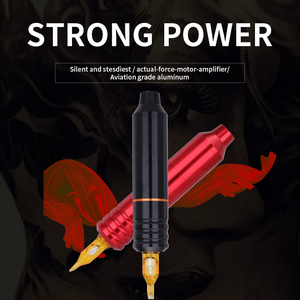 Penna nera della macchina del tatuaggio di Kingkong con il motore regolabile a basso rumore della corsa di 3.0mm 9v per la fabbrica di arte del corpo del tatuaggio all'ingrosso personalizzato - Product Image 2