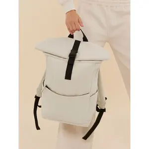 Premium Recycled <b>Roll</b> <b>Top</b> <b>Backpack</b> sustainable merchandising - Product Image 5