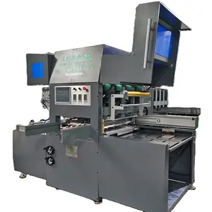 Fully Automatic Paper Die Cutting Creasing And Hot Foil Stamping Machine