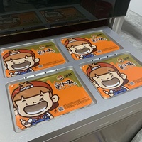 180*120*68mm Lunchbox Kunststoff pp Behälter für runde Suppen tablett oder Schüssel zur Aufbewahrung von Lebensmitteln in Fabrik und Restaurant