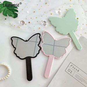 butterfly Shape Hand Held <b>Mirror</b> Make Your logo <b>Compact</b> <b>Mirrors</b> Wholesale Cosmetic <b>Mirrors</b> for Women Daily Makeup - Product Image 1