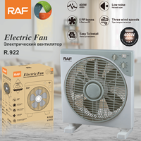 Ventilateur électrique RAF R.922 400W 5 pales PP Trois vitesses de vent Faible bruit Ventilateur de refroidissement et de ventilation pour la maison et le bureau