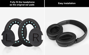 Coussinets d'oreille de remplacement pour <span class=keywords><strong>Bose</strong></span> Quietcomfort <span class=keywords><strong>QC</strong></span> 2 15 25 <span class=keywords><strong>35</strong></span> <span class=keywords><strong>coussin</strong></span> d'oreille pour QC2 QC15 QC25 QC35 - Product Image 5