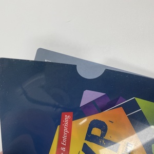 Màu Đen Nhựa Thư Mục Tùy Chỉnh Thiết Kế <span class=keywords><strong>L</strong></span> Hình Dạng Tập Tin Thư Mục Pp Túi Thư Mục Cho Văn Phòng - Product Image 6