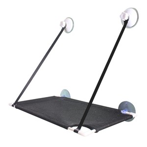 Hamac de lit de chat suspendu au mur avec fenêtre confortable à double couche avec vis forte ventouse perchoir de siège de fenêtre pour chats - Product Image 4