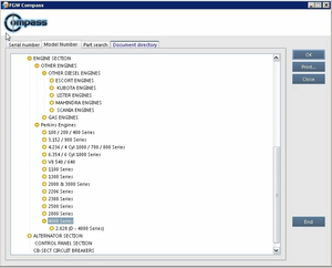 FG Wilson Compass Genesis 2014A Danh Mục Phụ Tùng & Thông Tin Dịch Vụ - Product Image 1