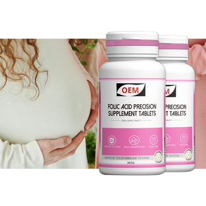 OEM ODM commercio all'ingrosso folico acido integratore di precisione compresse per il supporto di funzione normale e il metabolismo energetico - Product Image 5