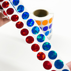 Tùy Chỉnh Holographic Scratch Off Sticker Cuộn Vòng Scratch Off Nhãn Bạc Ảnh Ba Chiều Cho Làm Bất Ngờ Phần Thưởng Thẻ - Product Image 5