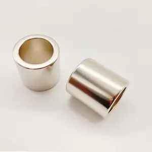 नियोडिमियम रिंग मैग्नेट उच्च शक्ति स्थायी चुंबक गोल सिलेंडर चुंबक