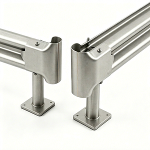Barrière routière robuste en poutre profilée galvanisée, poteau en acier Q345 en forme de H, fabricant chinois de confiance, fournisseur certifié EN 1317 - Product Image 1