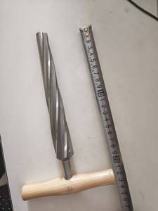 เครื่องมือเจาะรูเชลโลแบบเกลียว Cello Endpin Spiral Reamer 1:17 ด้ามไม้ สำหรับเชลโลอะคูสติกขนาด 4/4 3/4 - Product Image 5