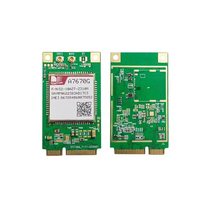 Module Mini PCIe 4G LTE Cat1 SIMCom BK-A7672E BK-A7672SA BK-A7672G BK-A7672G-DS avec UART USB et emplacement pour carte SIM/GNSS en option pour E/SA