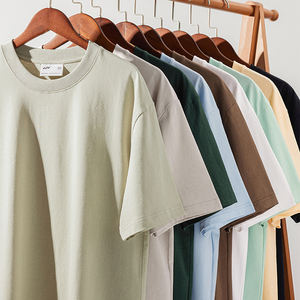 Fabricante OEM de alta calidad, camiseta 100% algodón para hombre, talla grande, manga corta, diseño con logo impreso, cuello redondo. - Product Image 1