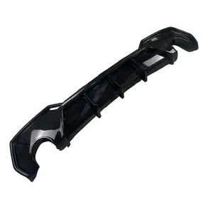 Pour Série 4 G22 G23 Facelift M Sport 2020 2021 2022 2023 2024 Kit de modification du diffuseur de pare-chocs arrière et du becquet arrière automobile - Product Image 6