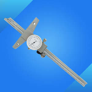Links <b>Dial</b> Depth <b>Caliper</b> 0-200mm 0-300mm High Precision Measurement Stainless Steel - Product Image 1