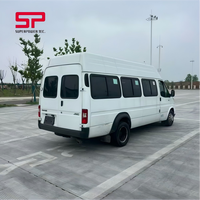 Bus d'occasion de luxe pour excursions urbaines, minibus JMC 17 places, 90% neuf, à vendre à prix réduit