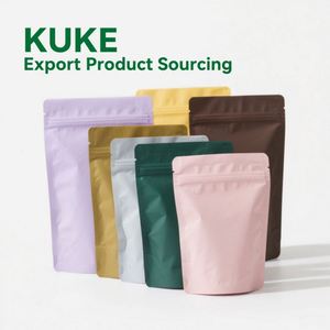 Bolsa de Papel Kraft/PLA Autoadhesiva Personalizada, Resistente a la Humedad, con Cierre, para Muestras Pequeñas de Leche y Gelatina - Product Image 2