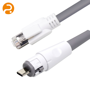 Высокоскоростной кабель USB <span class=keywords><strong>Type</strong></span>-<span class=keywords><strong>C</strong></span> с поддержкой Gigabit <span class=keywords><strong>Ethernet</strong></span> для ноутбуков, планшетов, смартфонов, игровых устройств, сетевых адаптеров, материал — ПВХ - Product Image 1