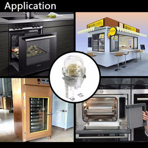 Comeown fly — <span class=keywords><strong>four</strong></span> à haute température, résistance à <span class=keywords><strong>500</strong></span> <span class=keywords><strong>degrés</strong></span>, <span class=keywords><strong>ampoule</strong></span> halogène à vapeur, E14 220V 25W, lampes à capuche pour <span class=keywords><strong>four</strong></span> à micro-ondes - Product Image 5