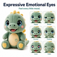 Peluche AI 2026 con Occhi LED Espressivi, Funzione Chat Vocale e Racconto Storie - Robot Interattivo Compagno Animale di Peluche Regalo OEM
