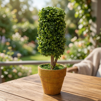 Plantes artificielles de 15 cm avec pots, verdure d'intérieur réaliste, plantes décoratives pour la maison, le bureau, le salon, la décoration du jardin
