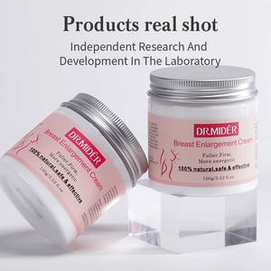 Crème d'augmentation mammaire biologique à base de plantes avec des ingrédients naturels et une formule raffermissante pour l'augmentation mammaire des femmes 100 ml - Product Image 4