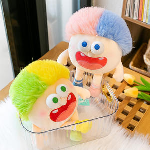 Lote de existencias de peluche suave pelo frito Dopaan <span class=keywords><strong>ojos</strong></span> loco bebé feo muñeco de peluche divertidos juguetes de peluche muñecas al por mayor muñeca de algodón de dibujos <span class=keywords><strong>animados</strong></span> - Product Image 6