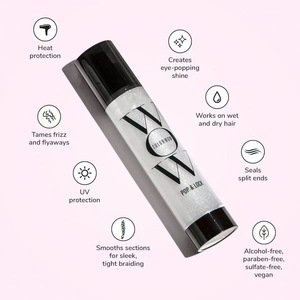 Color <span class=keywords><strong>Wow</strong></span> Pop & Lock High Gloss Finish Serum 55ml - Control del Frizz, Sellador de Puntas Abiertas, <span class=keywords><strong>Tratamiento</strong></span> Capilar que Realza el Brillo - Product Image 2