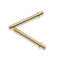 Fiche à longue broche solide et durable pour des applications polyvalentes | Broches à tête plate en laiton poli de qualité supérieure