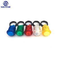 Bouton poussoir éclairé pour machine d'arcade, joystick et boutons rétroéclairés par LED, kits d'arcade, bouton d'arcade pour machine de jeu