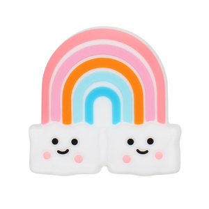 Los niños de silicona pequeño arco iris bebé <span class=keywords><strong>animales</strong></span> masticables juguetes mordedor bpa libre - Product Image 5
