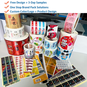 Tùy Chỉnh Mã Vạch Cuộn Nhãn Dán Nhà Máy Tùy Chỉnh Biểu Tượng Tùy Chỉnh Nhãn Dán Mực Máy Bay Phản Lực Nhãn - Product Image 2