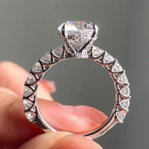 IGI Certified VVS Lab Grown <b>Diamond</b> Engagement <b>Ring</b> Round Cut Solitaire 14K Gold Custom Fine Jewelry - Product Image 1