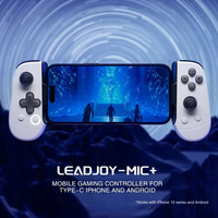 Leadjoy M1C+ Gamepad Pengontrol Game untuk Mobile 3ds Simulator Cloud Game Hall Effect Joystick Tanpa Delay Tipe-C Baru Asli