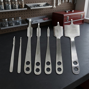 Ensemble d'instruments chirurgicaux réutilisables en acier inoxydable, 7 pièces, rétracteur osseux manuel Hohmann, chirurgie générale, certifié CE - Product Image 2