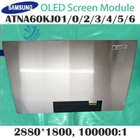 شاشة LCD صناعية محمولة مقاس 16.0 بوصة، 60 هرتز، نسبة تباين 100000:1، دقة 1920*1200، شاشة AM-OLED بنسبة 16:10، سطوع 300 شمعة/م2، تقنية HDR، طراز ATNA60KJ00/1/2/3/4/5/6