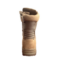 Bottes de désert et de jungle tactiques légères pour l'entraînement en plein air pour les saisons d'été et d'hiver avec fermeture à lacets
