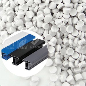 Màu Đen Tái Chế Pvc Hợp Chất Pvc HạT Giá - Product Image 3