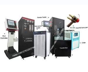 Penjualan terlaris mesin lapisan Plasma SX-80 peralatan penyemprot Plasma untuk Anti oksidasi tahan suhu tinggi