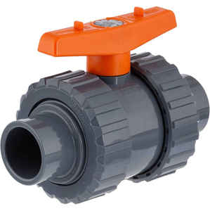 Válvula Georg Tipo 546 Pro DN25 JIS1" de PVC-U con Doble Sello EPDM y Manija Bloqueable para Uso Industrial - Product Image 2