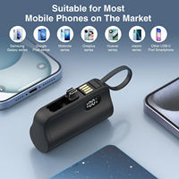 RUIY - Batería Portátil Recargable de Alta Calidad, 5V 2A, Mini, Impermeable, con Pantalla LED, de Alta Capacidad, para Regalos de Navidad, Venta al Por Mayor Personalizada