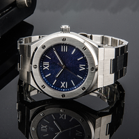 Reloj de Pulsera de Lujo de Primera Calidad 3A, Resistente al Agua, con Caja de Acero Inoxidable Clásica y Cristal de Zafiro para Hombre, Mecánico Automático OEM