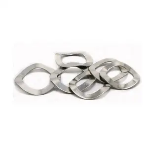 High precision top quality stainless steel serrated wave lock washer